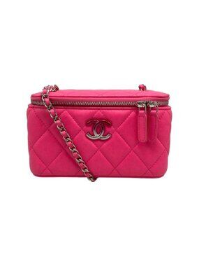 Chanel Shoulder Bag Vanity Ap3697 Quilted